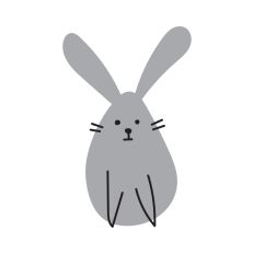 Cute Easter bunny