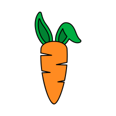 Carrot SVG | Easter Bunny SVG | Easter SVG | Easter Clipart