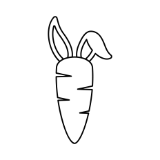 Carrot SVG | Easter Bunny SVG | Easter SVG | Easter Clipart