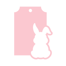 Easter Gift Tag SVG | Easter SVG | Easter Bunny SVG