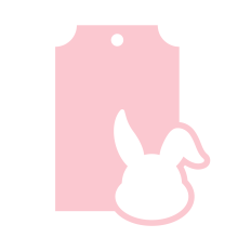 Easter Gift Tag SVG | Easter SVG | Easter Bunny SVG