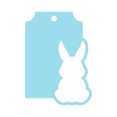Easter Gift Tag SVG | Easter SVG | Easter Bunny SVG