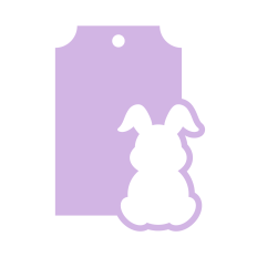 Easter Gift Tag SVG | Easter SVG | Easter Bunny SVG