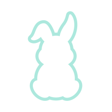 Easter Bunny SVG | Easter SVG | Easter Clipart