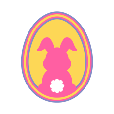 Shaker SVG | Easter Egg SVG | Easter Bunny SVG | Easter SVG