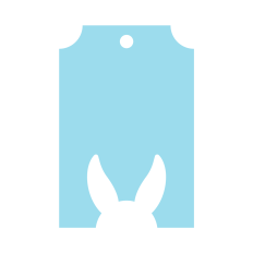 Easter Gift Tag SVG | Easter SVG | Easter Bunny SVG