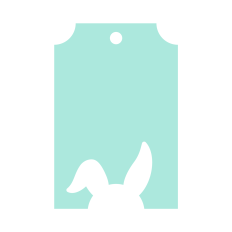 Easter Gift Tag SVG | Easter SVG | Easter Bunny SVG