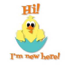 Easter, Spring, Hi I’m New Here Adorable Baby Chick Cut File