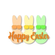 Easter, Spring, Cool Marshmallow Bunny – Sweet Treat Cut File for Crafts