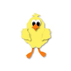 Easter, Spring, Cute Boy Chick Cut file