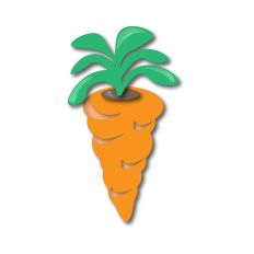 Easter, Spring  Carrot Cut File