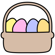 Easter Egg Basket