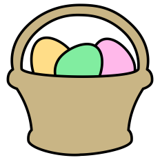 Easter Egg Basket