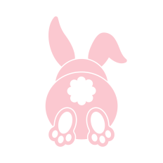 Cute Easter Bunny SVG | Easter SVG | Easter Clipart