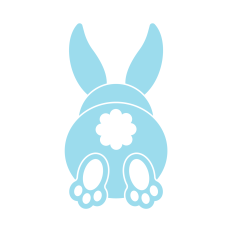 Cute Easter Bunny SVG | Easter SVG | Easter Clipart
