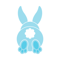 Cute Easter Bunny SVG | Easter SVG | Easter Clipart