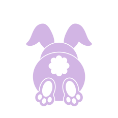 Cute Easter Bunny SVG | Easter SVG | Easter Clipart