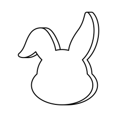 Easter Bunny SVG | Easter SVG | Easter Clipart