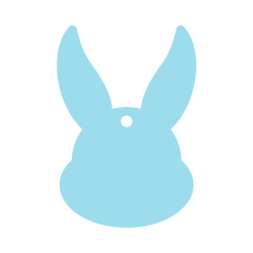 Easter Gift Tag SVG | Easter SVG | Easter Bunny SVG