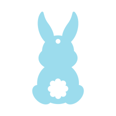 Easter Gift Tag SVG | Easter SVG | Easter Bunny SVG