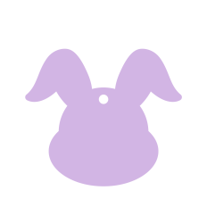 Easter Gift Tag SVG | Easter SVG | Easter Bunny SVG