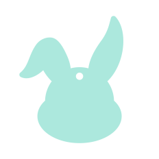 Easter Gift Tag SVG | Easter SVG | Easter Bunny SVG
