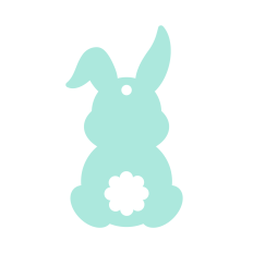 Easter Gift Tag SVG | Easter SVG | Easter Bunny SVG