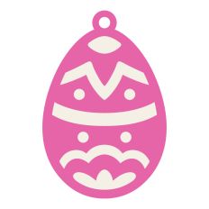 Easter egg ornament