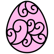 Easter Egg Swirls