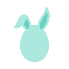 Easter Egg SVG | Easter Bunny SVG | Easter SVG | Easter Clipart