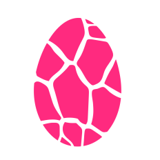 Easter Egg Giraffe Print