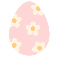 Floral Easter Egg