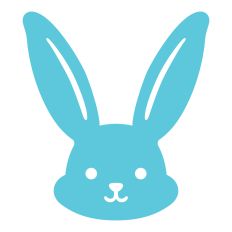 Easter Bunny Face