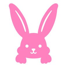 Easter Bunny Face
