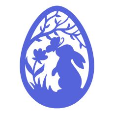 Easter egg with Bunny