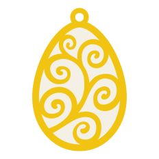 Easter egg ornament