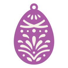 Easter egg ornament