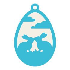Easter egg ornament
