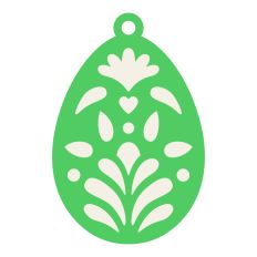 Easter egg ornament