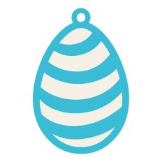 Easter egg ornament