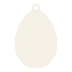 Easter egg ornament