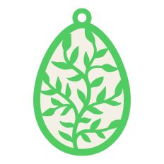 Easter egg ornament