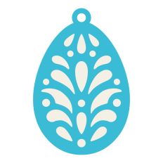 Easter egg ornament