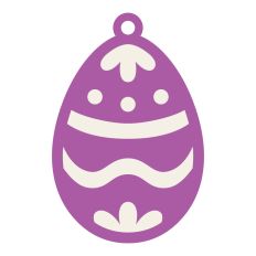 Easter egg ornament