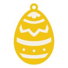 Easter egg ornament