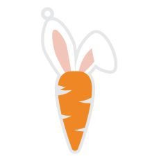Easter bunny ears tag