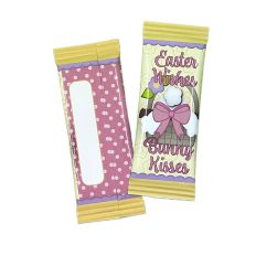 Easter Wishes Bunny Kisses Candy Bar Wrap Pink  Size 1 Printable