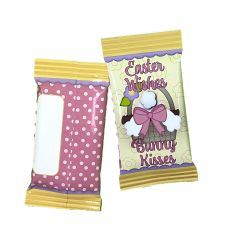 Easter Wishes Bunny Kisses Candy Bar Wrap Pink  Size 2 Printable