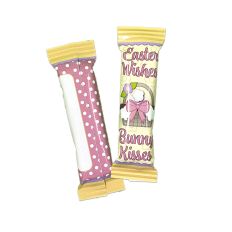 Easter Wishes Bunny Kisses Candy Bar Wrap Pink  Size 3 Printable