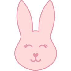 Easter Bunny Head